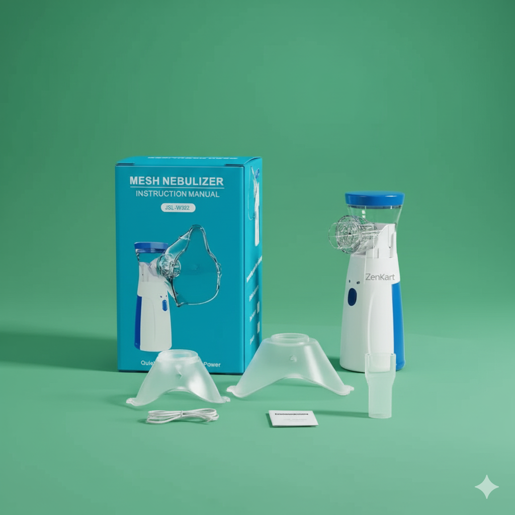 Breathe Easy™ - Portable Rechargeable Mesh Nebulizer