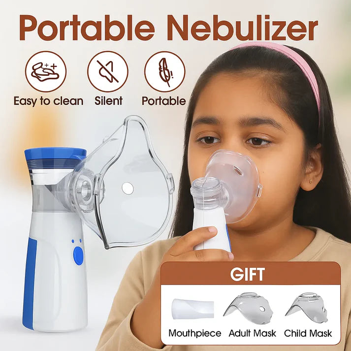 Breathe Easy™ - Portable Rechargeable Mesh Nebulizer